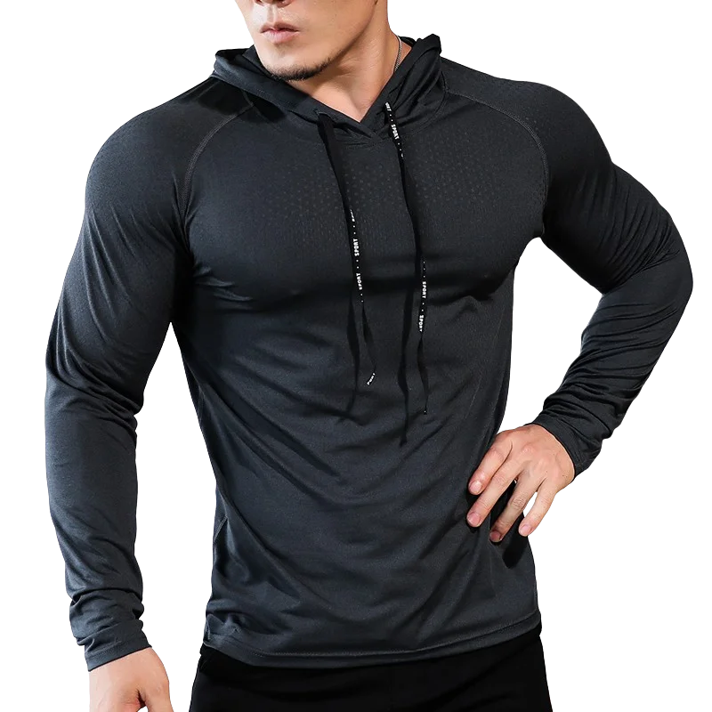 MEN'S FITNESS TRACKSUIT HOODIE