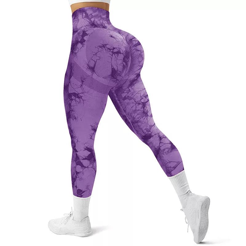 NEW TIE DYE YOGA SPORT PANTS