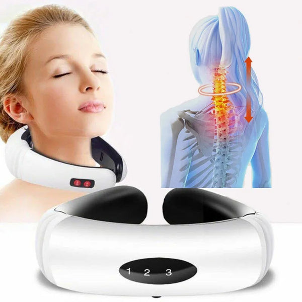 ELECTRIC PULSE BACK AND NECK MASSAGER