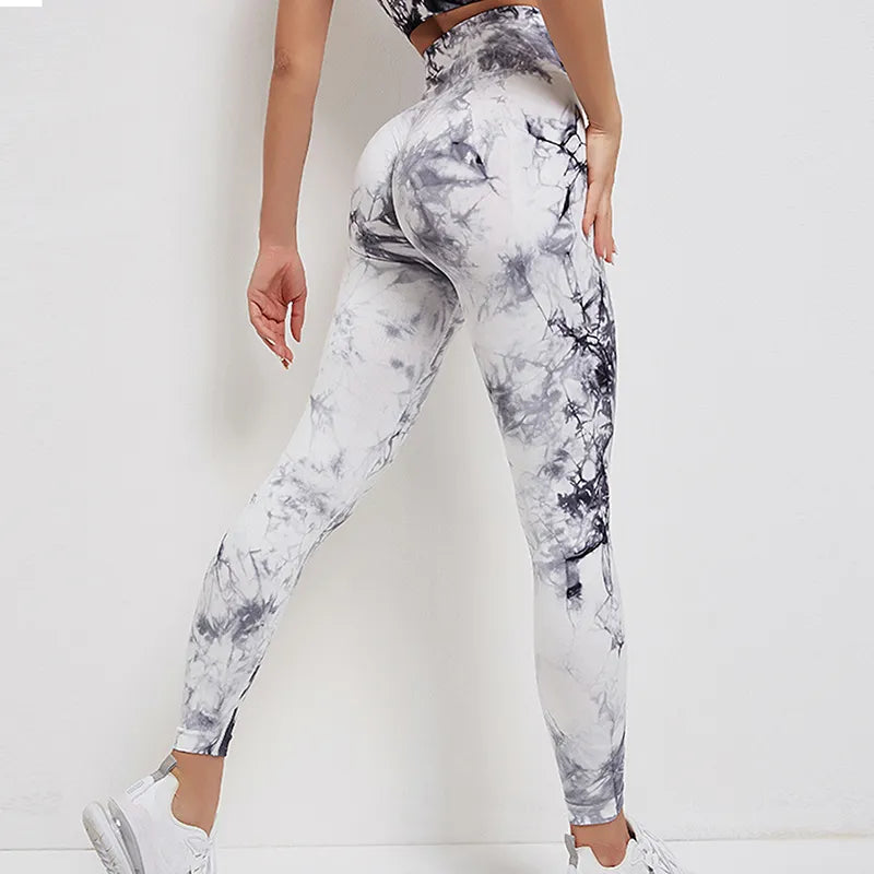 NEW TIE DYE YOGA SPORT PANTS