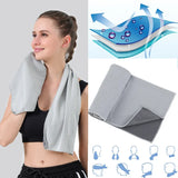 PORTABLE MINI SILICA GEL SET COLD TOWEL