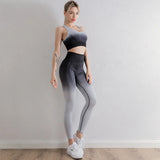 2 PCS SEAMLESS YOGA SUIT