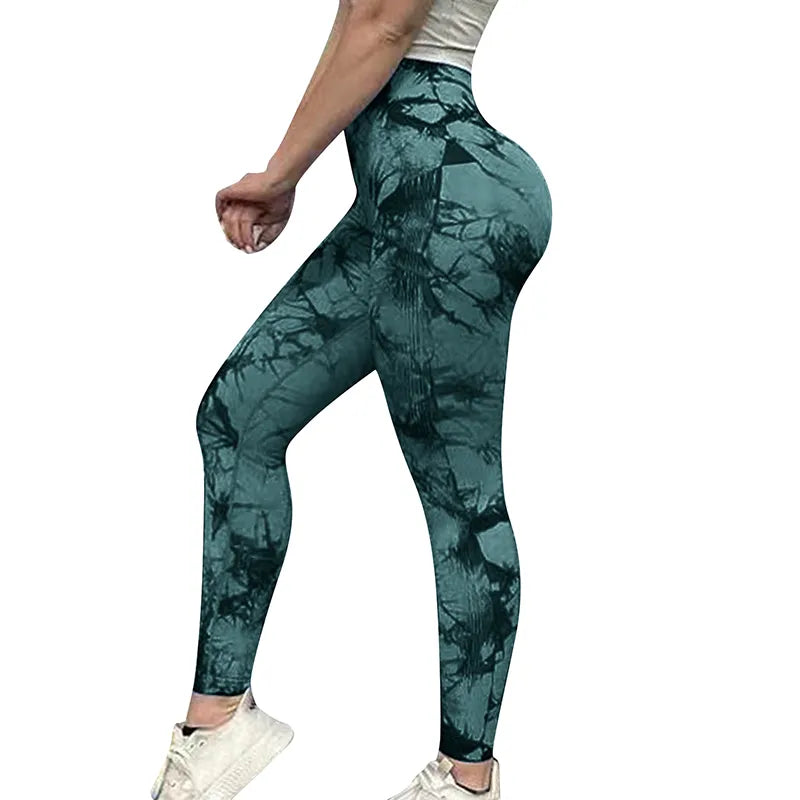 NEW TIE DYE YOGA SPORT PANTS