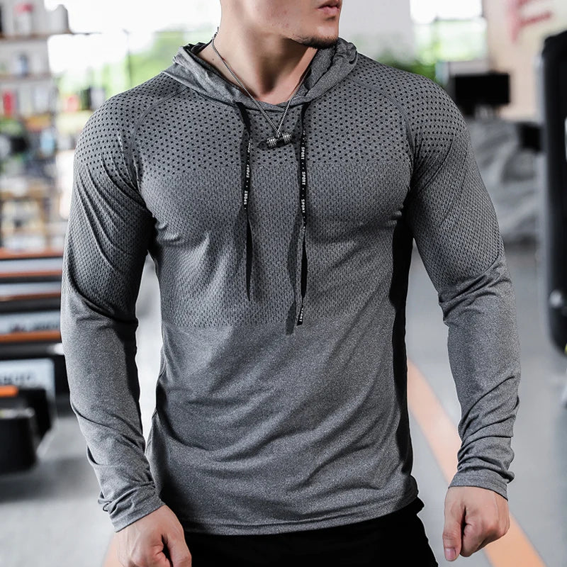 MEN'S FITNESS TRACKSUIT HOODIE